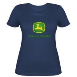 Жіноча футболка John Deere logo-PrintSalon Жіноча футболка John Deere logo