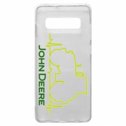 Чехол для Samsung S10+ John deere tractor - PrintSalon