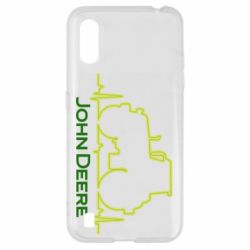 Чехол для Samsung A01/M01 John deere tractor - PrintSalon