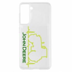 Чехол для Samsung S21 John deere tractor - PrintSalon