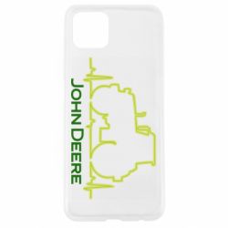 Чехол для Oppo A92s John deere tractor - PrintSalon