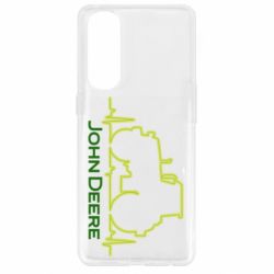 Чехол для Oppo Reno 4 Pro John deere tractor - PrintSalon