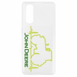 Чехол для Oppo Find X2 John deere tractor - PrintSalon