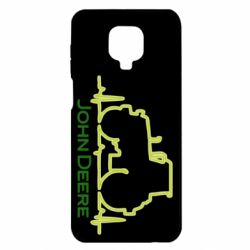 Чехол для Xiaomi Redmi Note 9S/9Pro/9Pro Max John deere tractor - PrintSalon