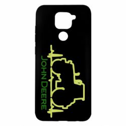 Чехол для Xiaomi Redmi Note 9/Redmi 10X John deere tractor - PrintSalon