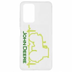 Чехол для Xiaomi Redmi Note 10 Pro John deere tractor - PrintSalon