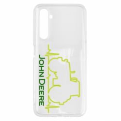 Чехол для Realme 6 John deere tractor - PrintSalon