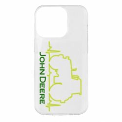 Чехол для iPhone 14 Pro John deere tractor - PrintSalon