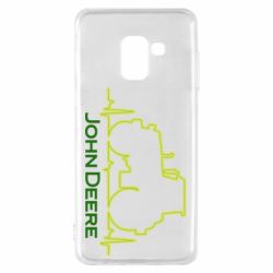 Чехол для Samsung A8 2018 John deere tractor - PrintSalon