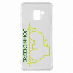 Чехол для Samsung A8+ 2018 John deere tractor - PrintSalon
