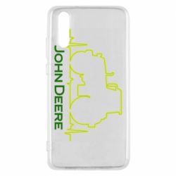 Чехол для Huawei P20 John deere tractor - PrintSalon