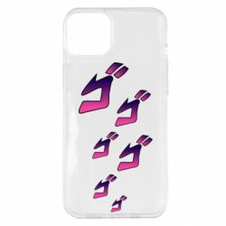 Чехол для iPhone 14 Plus jojo hieroglyphs - PrintSalon