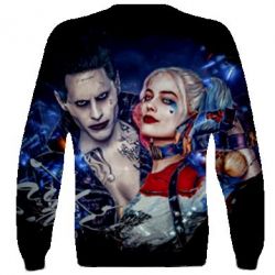3D свитшот JOKER AND HARLEY QUINN - PrintSalon