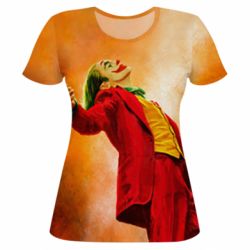 Женская футболка 3D Joker pop art - PrintSalon