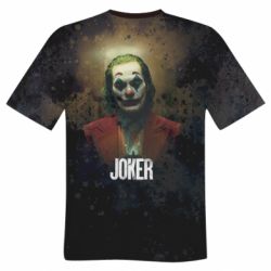 Мужская футболка 3D Joker Put on a happy face! - PrintSalon