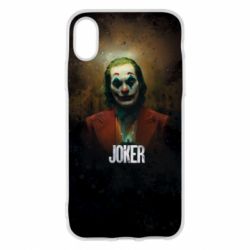 Чехол для iPhone X/Xs Joker Put on a happy face! - PrintSalon