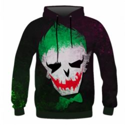 Мужское 3D худи Joker's face - PrintSalon