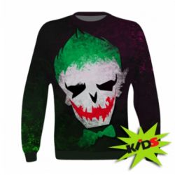 Детский 3D свитшот Joker's face - PrintSalon