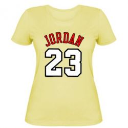 Женская футболка Jordan 23 - PrintSalon