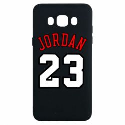Чехол для Samsung J7 2016 Jordan 23 - PrintSalon