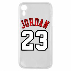 Чехол для iPhone XR Jordan 23 - PrintSalon