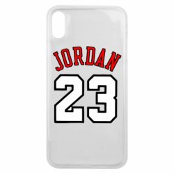 Чехол для iPhone Xs Max Jordan 23 - PrintSalon