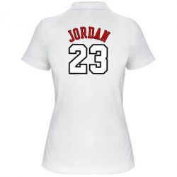 Женское поло Jordan 23 - PrintSalon