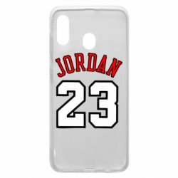 Чехол для Samsung A20 Jordan 23 - PrintSalon