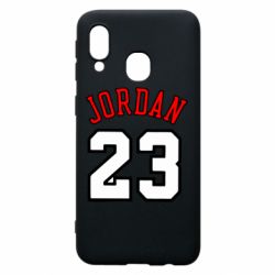 Чехол для Samsung A40 Jordan 23 - PrintSalon