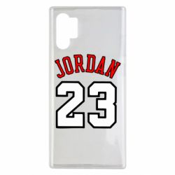 Чехол для Samsung Note 10 Plus Jordan 23 - PrintSalon