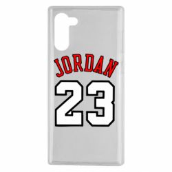 Чехол для Samsung Note 10 Jordan 23 - PrintSalon