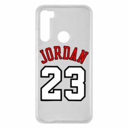 Чехол для Xiaomi Redmi Note 8 Jordan 23-PrintSalon Чехол для Xiaomi Redmi Note 8 Jordan 23