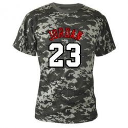 Камуфляжная футболка Jordan 23 - PrintSalon