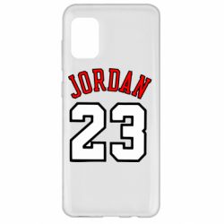 Чехол для Samsung A31 Jordan 23 - PrintSalon