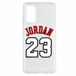 Чехол для Samsung S20 Jordan 23 - PrintSalon