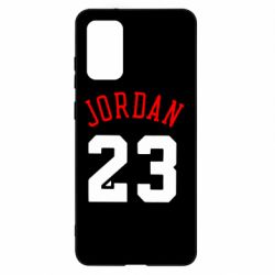 Чехол для Samsung S20+ Jordan 23 - PrintSalon