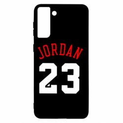 Чехол для Samsung S21+ Jordan 23 - PrintSalon