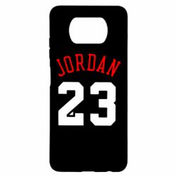 Чехол для Xiaomi Poco X3 Jordan 23 - PrintSalon