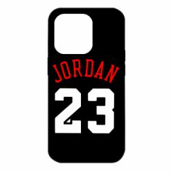 Чехол для iPhone 14 Pro Jordan 23