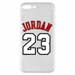 Чехол для iPhone 7 Plus Jordan 23 - PrintSalon