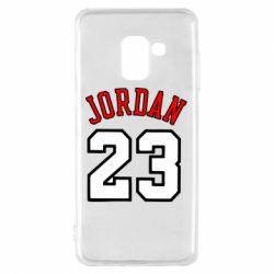 Чехол для Samsung A8 2018 Jordan 23 - PrintSalon