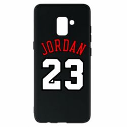 Чехол для Samsung A8+ 2018 Jordan 23 - PrintSalon