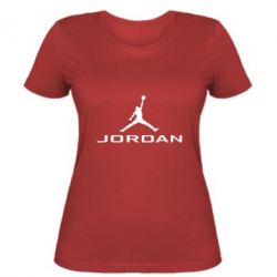 Женская футболка Jordan - PrintSalon