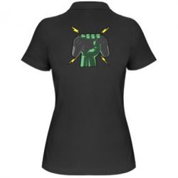 Женское поло Joystick in hand - PrintSalon