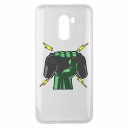 Чехол для Xiaomi Pocophone F1 Joystick in hand - PrintSalon