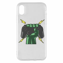 Чехол для iPhone X/Xs Joystick in hand - PrintSalon