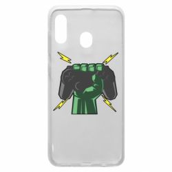 Чехол для Samsung A20 Joystick in hand - PrintSalon