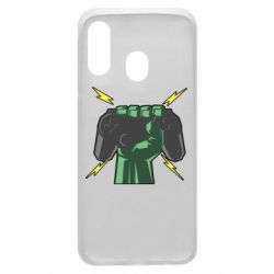 Чехол для Samsung A40 Joystick in hand - PrintSalon