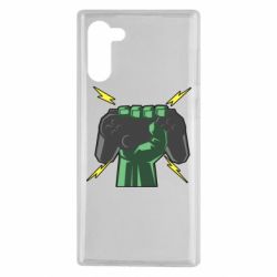 Чехол для Samsung Note 10 Joystick in hand - PrintSalon