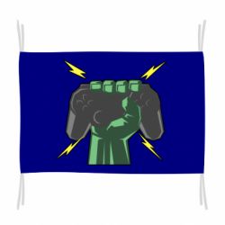 Флаг Joystick in hand - PrintSalon